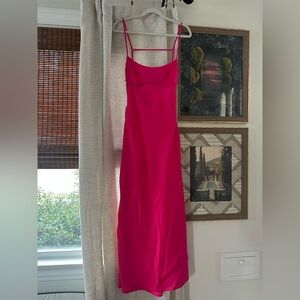 Hot Pink Maxi Dress